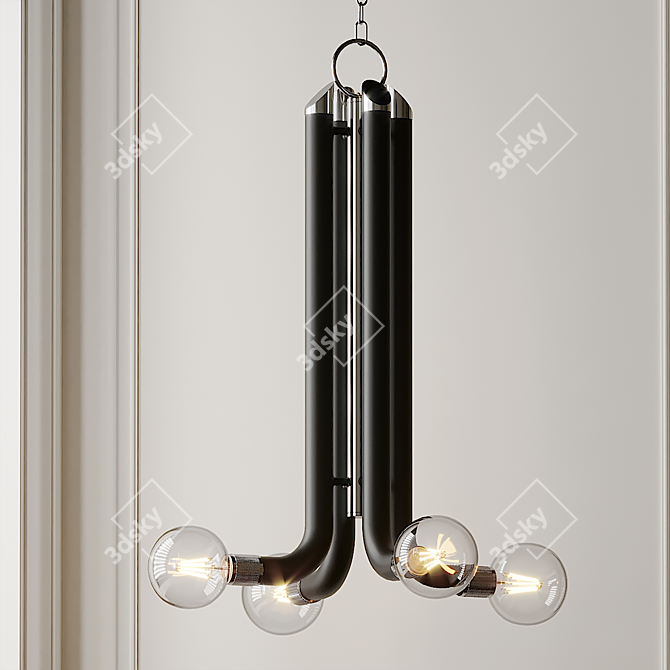 Luxe Hudson Valley Pendant Lighting 3D model image 4