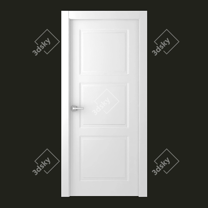 Granna Interior Door - Belwooddoors 3D model image 1