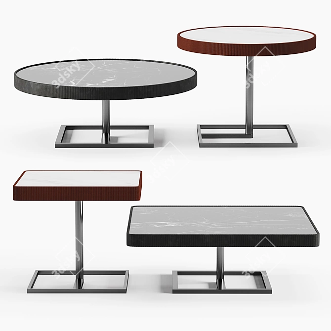 Bud_e_Terence: Stylish Italian Tables 3D model image 2