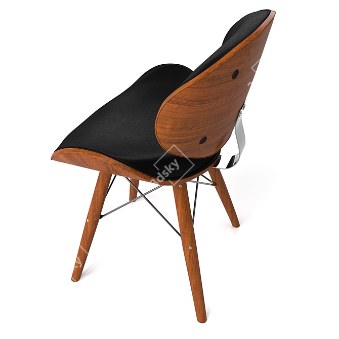 Florida M PU Chair - Modern Design, Premium Quality 3D model image 3