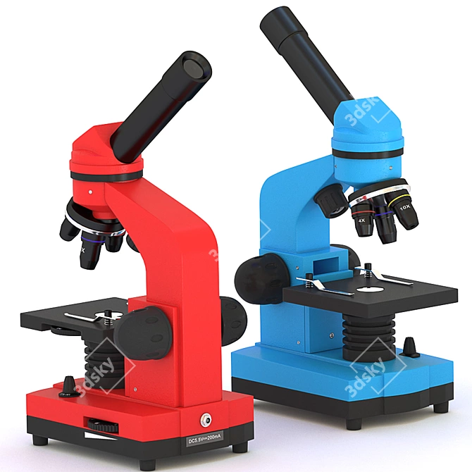 Advanced Microscope Technology 3D model image 1