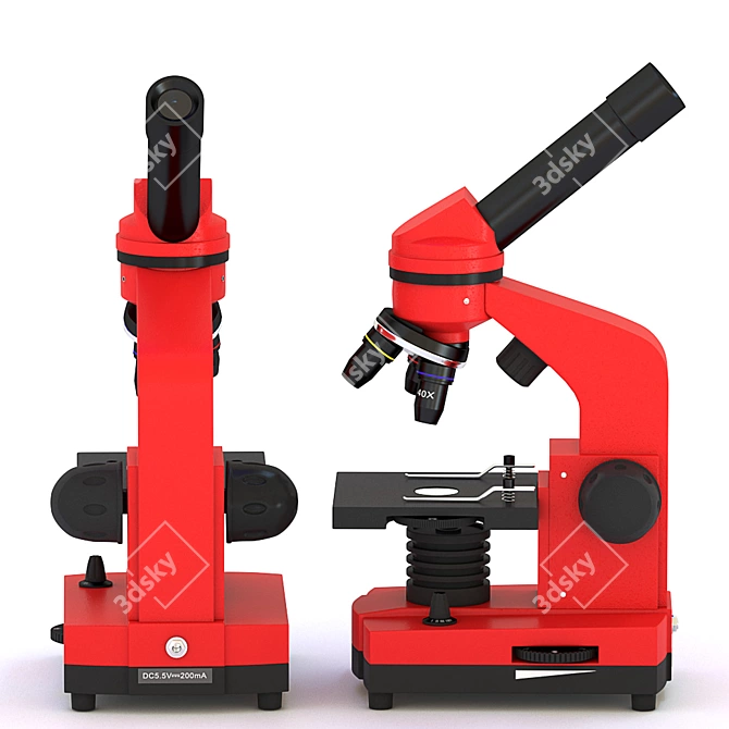 Advanced Microscope Technology 3D model image 2
