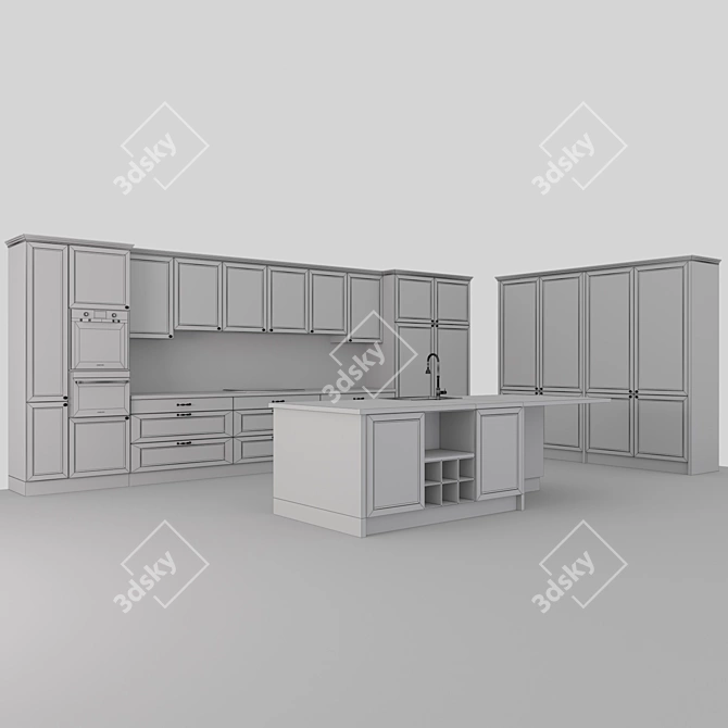 Bosch Coffee Maker Set 3D model image 6