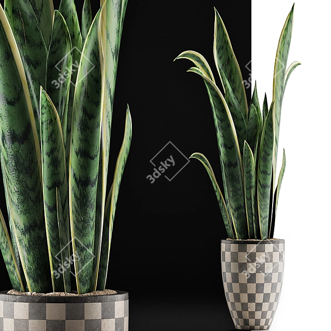 Exotic Greenery: Plants Collection 44 3D model image 3