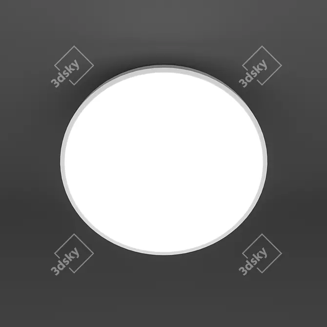 Sleek & Bright: HOKASU Sun On Luminaire 3D model image 2