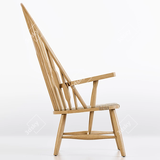 Crisal Decoracion Armchair 809 3D model image 4