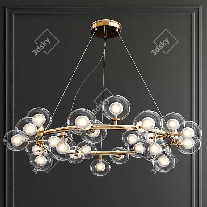 Luxury Chandelier Collection: Marianna, Linda, Bollarm, Saturno 3D model image 4