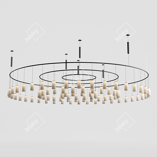Elegant Cirio Pendant Lamp 3D model image 1