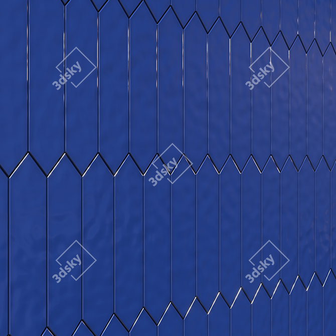 Modern Arrow Design Kitchen Apron 3D model image 2