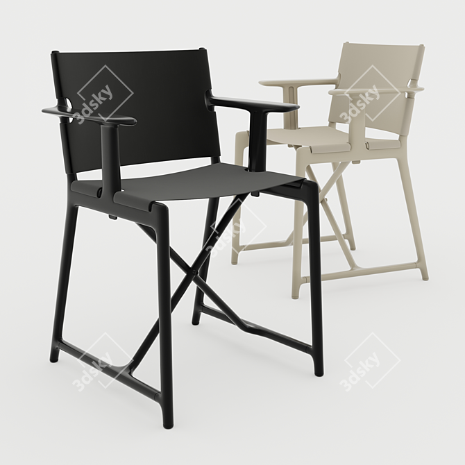  Stylish Magis Stanley Outdoor Chair 3D model image 1