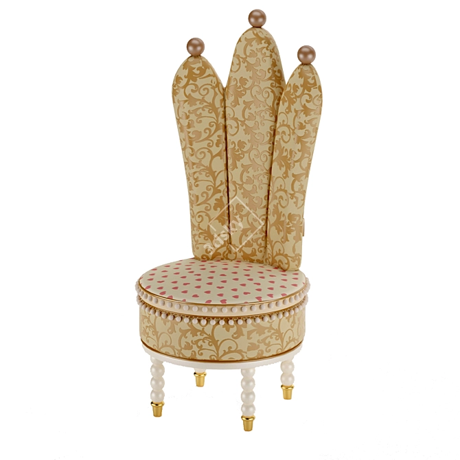Princess Dreams Armchair 3D model image 3