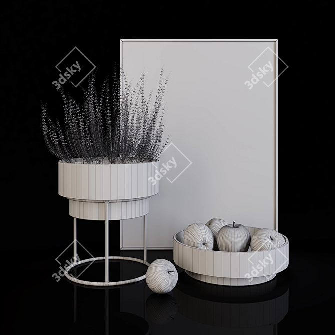 Autumn Bliss Decor Set 3D model image 3