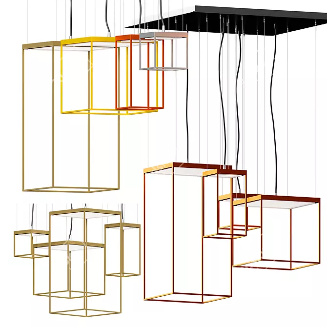 Brassie LED Pendant Light: Sleek and Elegant Design 3D model image 2