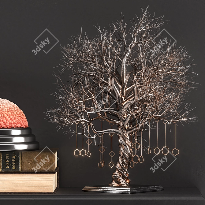 Elegant Decor Set 2015 3D model image 2