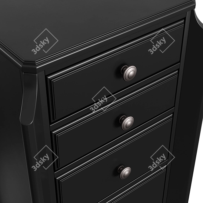 Dantone Le Visage Chest - Elegant Storage Solution 3D model image 3