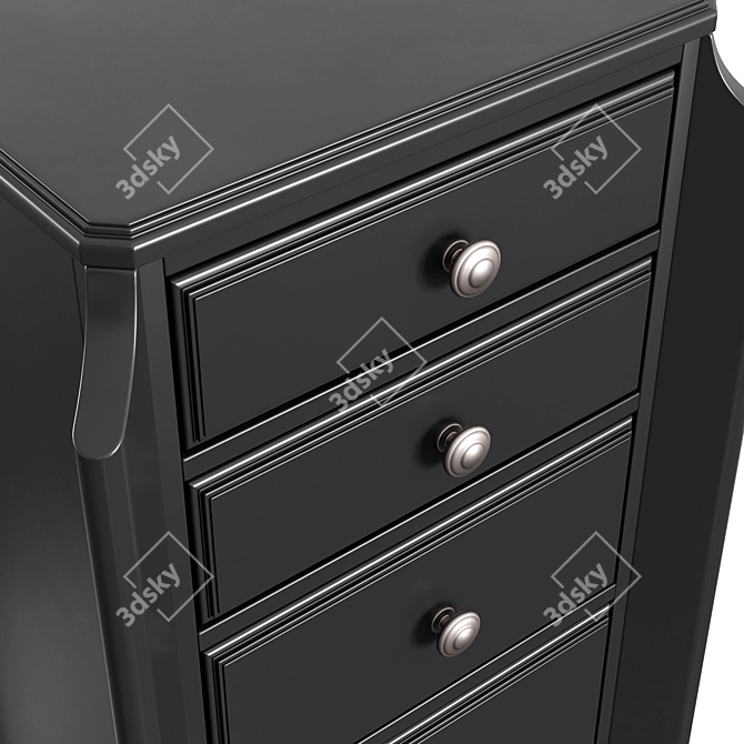 Dantone Le Visage Chest - Elegant Storage Solution 3D model image 6