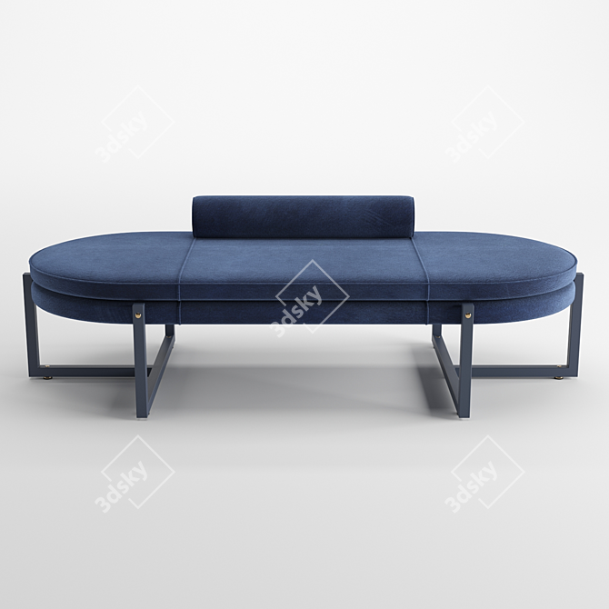 Modern Comfort Sigmund Daybed 3D model image 2