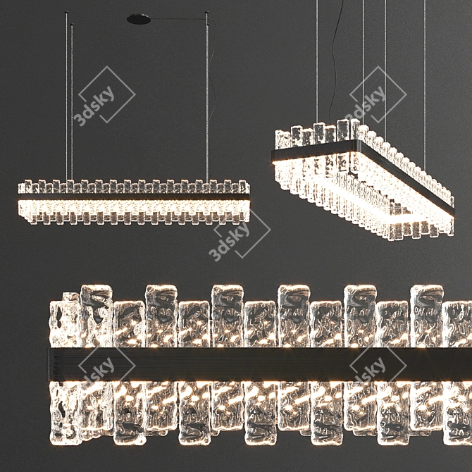 Elegant Phoenix Ceiling Collection 3D model image 3