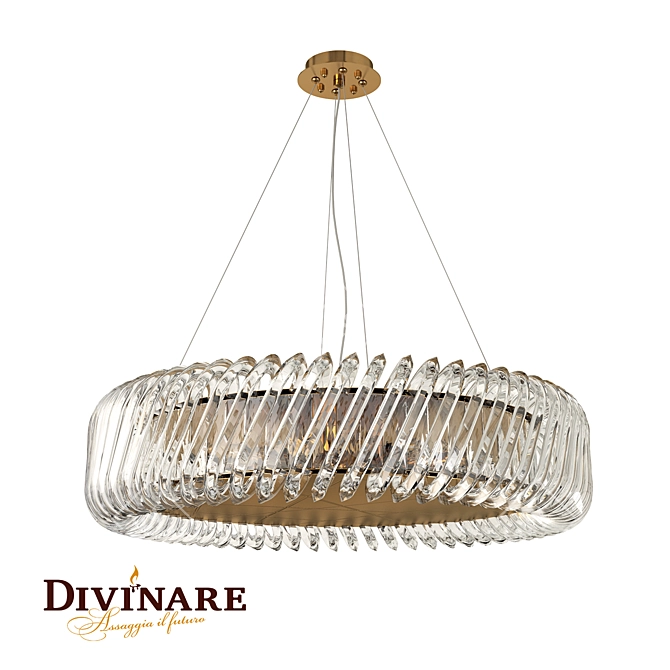 Divinare Megan Pendant Chandelier 3D model image 1