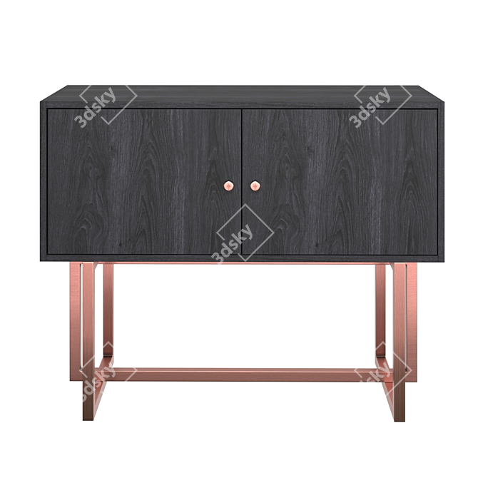 Modern Elise Buffet: Stylish and Functional 3D model image 2