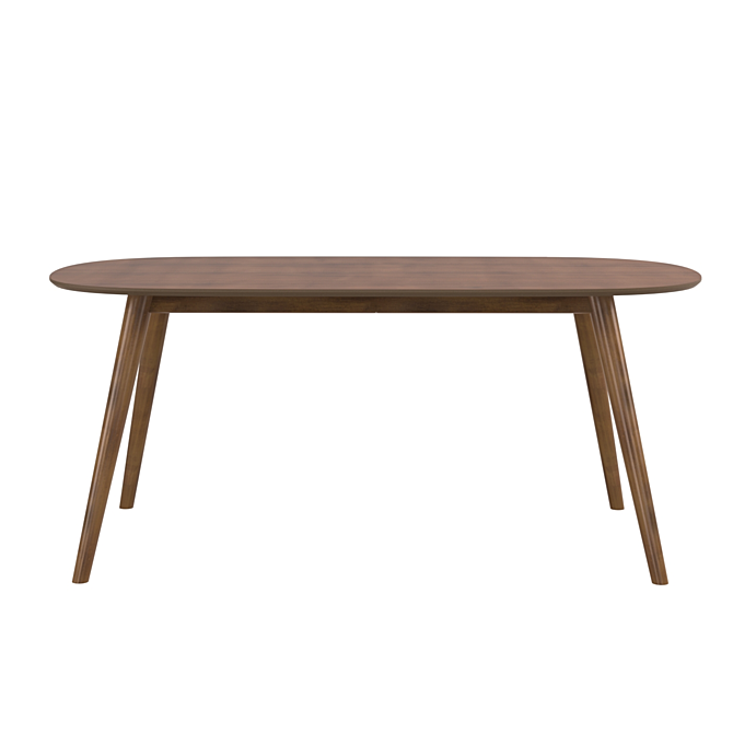 Phoenix Oak Dining Table 3D model image 2