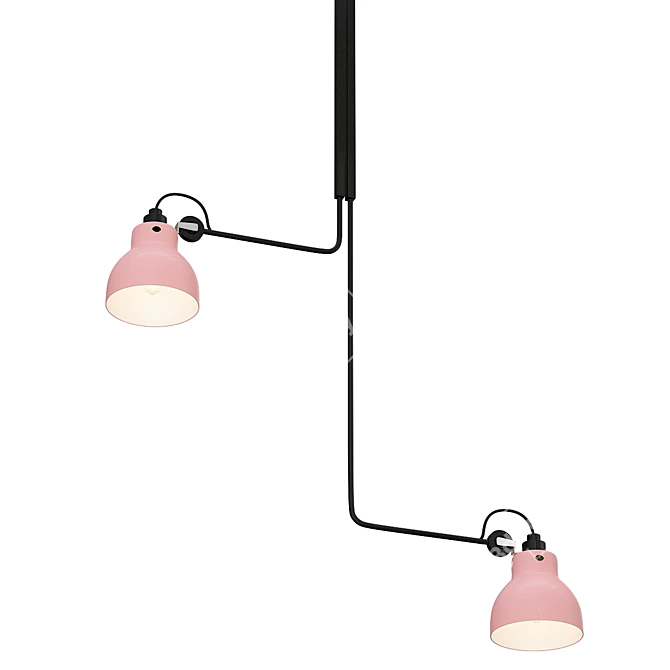 Versatile Pendant Lamp by DCW Éditions 3D model image 1