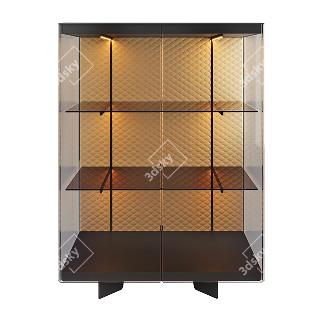 Elegant Boutique Alta Display 3D model image 1