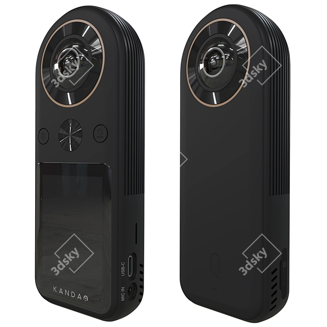 Kandao QooCam 8K 360: High-Quality VR Capture 3D model image 1
