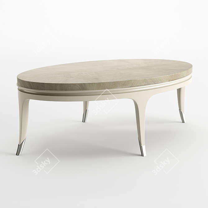 Elegant Caracole Classic Seating 3D model image 1
