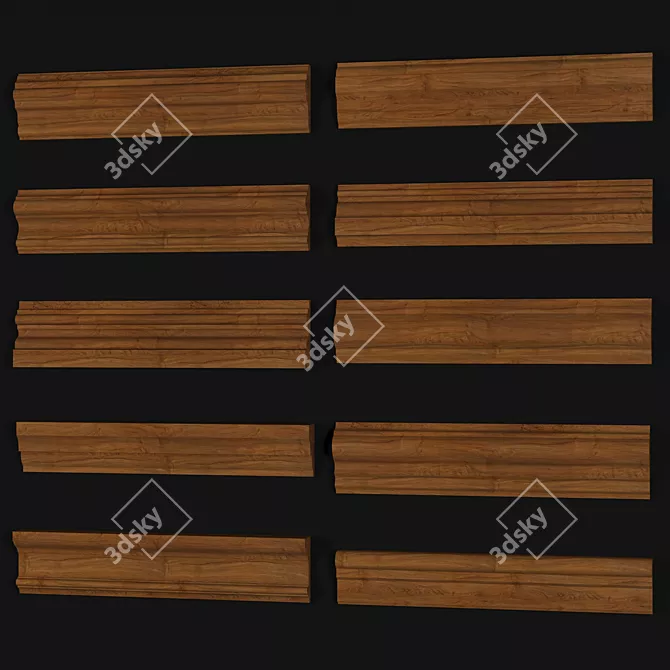 Orac Cornice Collection | 10 Unique Moldings 3D model image 16