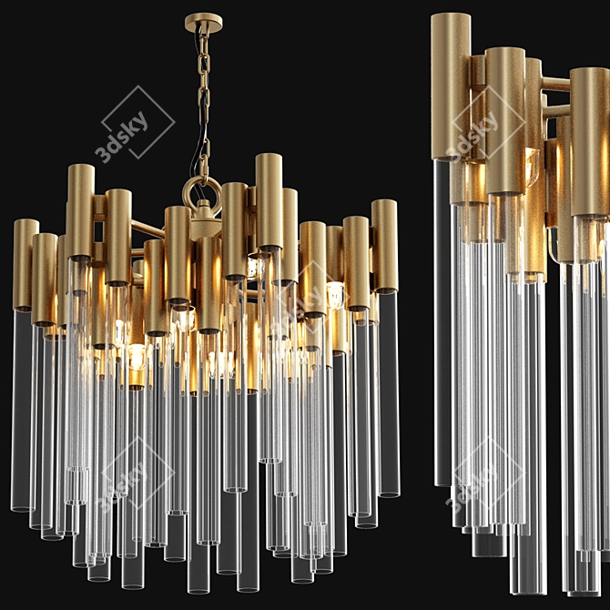 Exquisite Nellcote Royal Maroc Pendant 3D model image 1