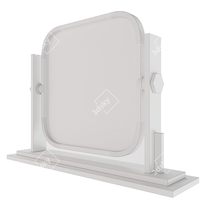 Eichholtz Carmen Mirror - Elegant and Chic 3D model image 2