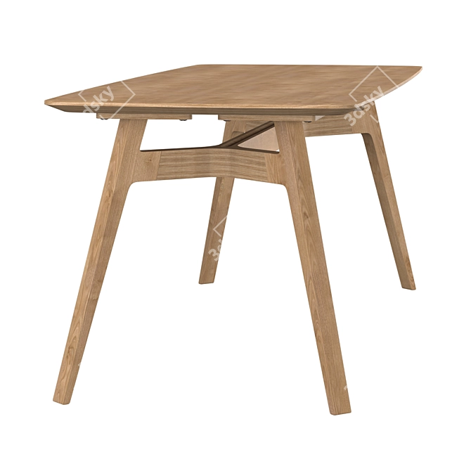 Lasting Birch Bar Table 3D model image 3