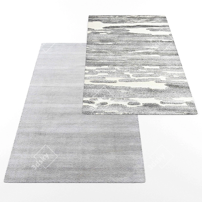 Modern Style Rug Collection 3D model image 2