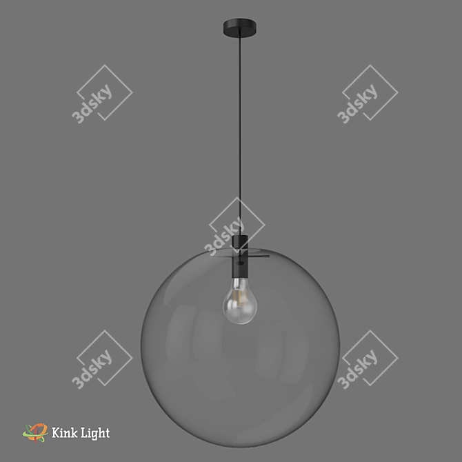 Kink Light Suspension Mercury 20-35cm 3D model image 4