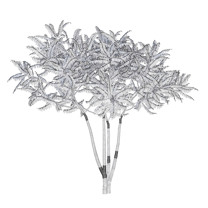 Aylant 3-in-1: Ailanthus Altissima Collection 3D model image 2