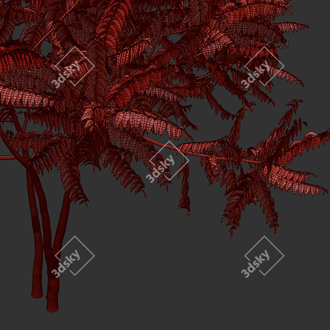 Aylant 3-in-1: Ailanthus Altissima Collection 3D model image 4