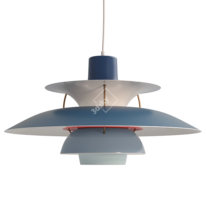 PH 5 Pendant Lamp - Louis Poulsen 3D model image 3