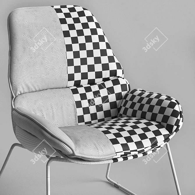 Ultimate Comfort: Concepto SERENITY Armchair 3D model image 2