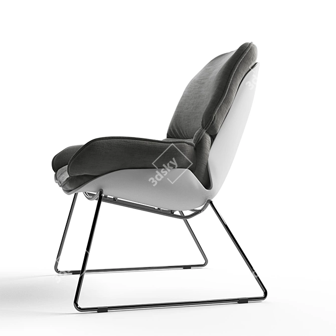 Ultimate Comfort: Concepto SERENITY Armchair 3D model image 3