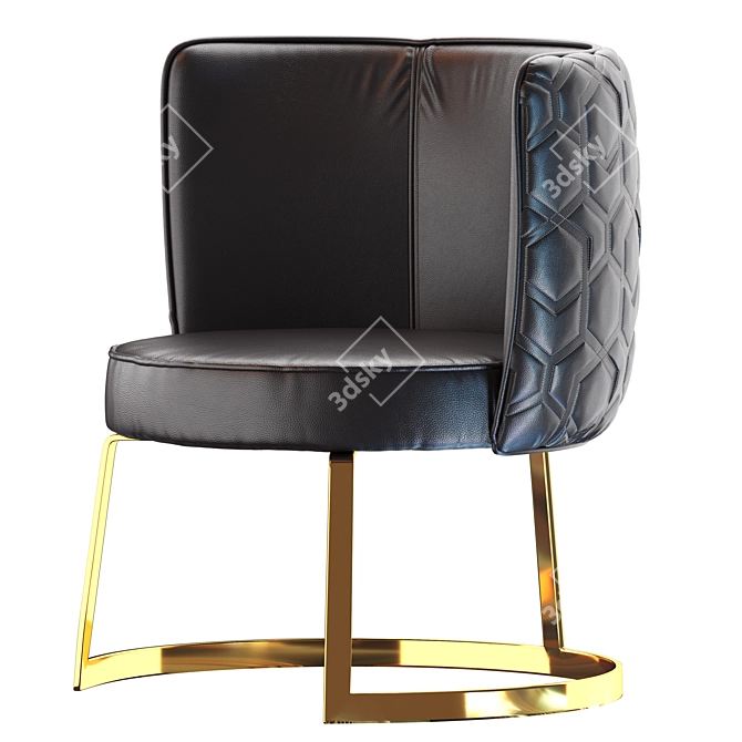 Modern Manbas Meubles Chair 3D model image 2