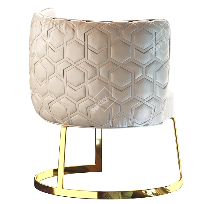 Modern Manbas Meubles Chair 3D model image 3