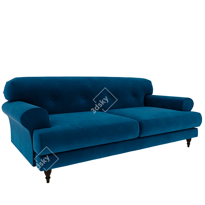 Italian Elegance: Italia Sofa 3D model image 2