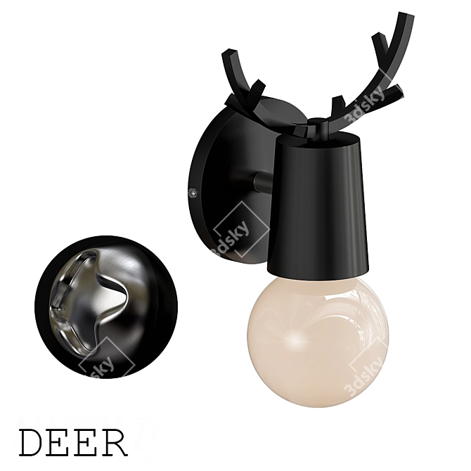 2013 Deer 3D Model | V-Ray Render 3D model image 1
