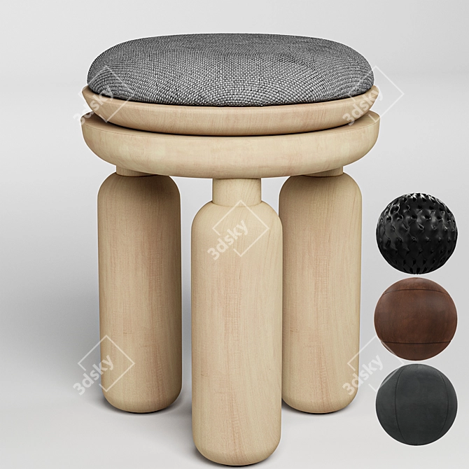  ErgoFlex Chair: Polys: 39749, Verts: 40104 3D model image 1