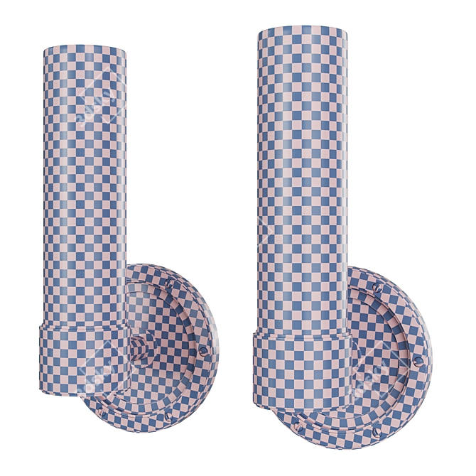 Ralph Lauren Jones Sconce: Stylish & Compact 3D model image 3
