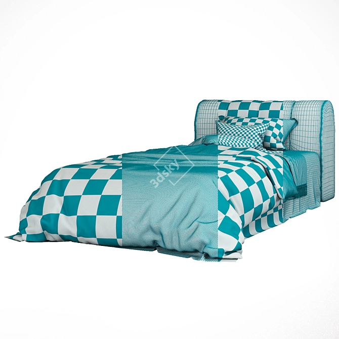 2013 Bed - High-Quality 3D Model 3D model image 3