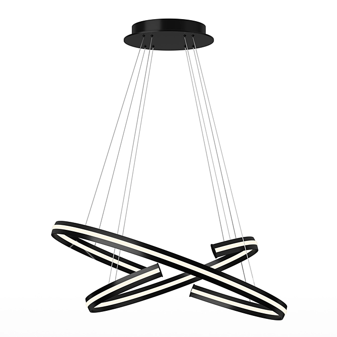 Azumi Tech Pendant Lamp - MOD036PL-L70B 3D model image 1