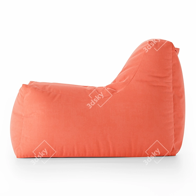  "Comfort Oasis" Outdoor Bean Bag Chair 3D model image 3