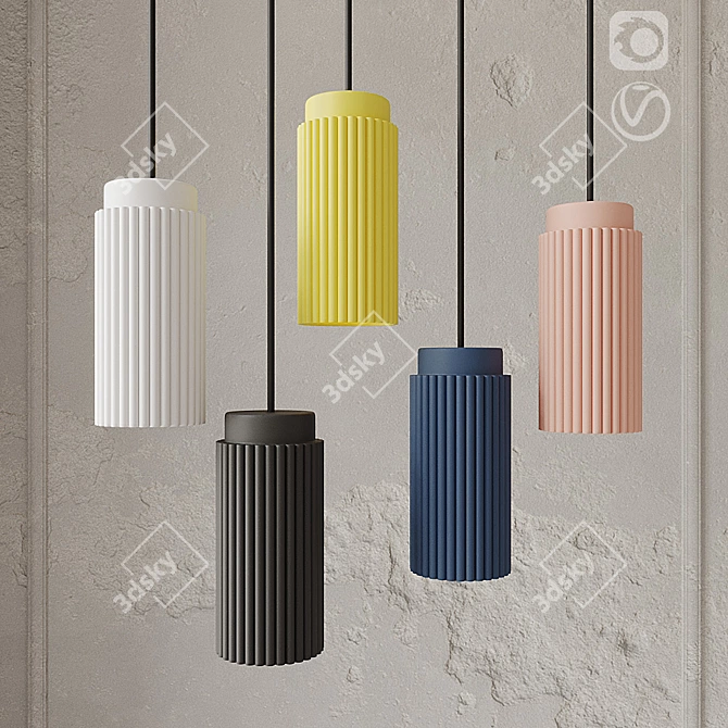 Colorful Lampatron Lighting Set 3D model image 3